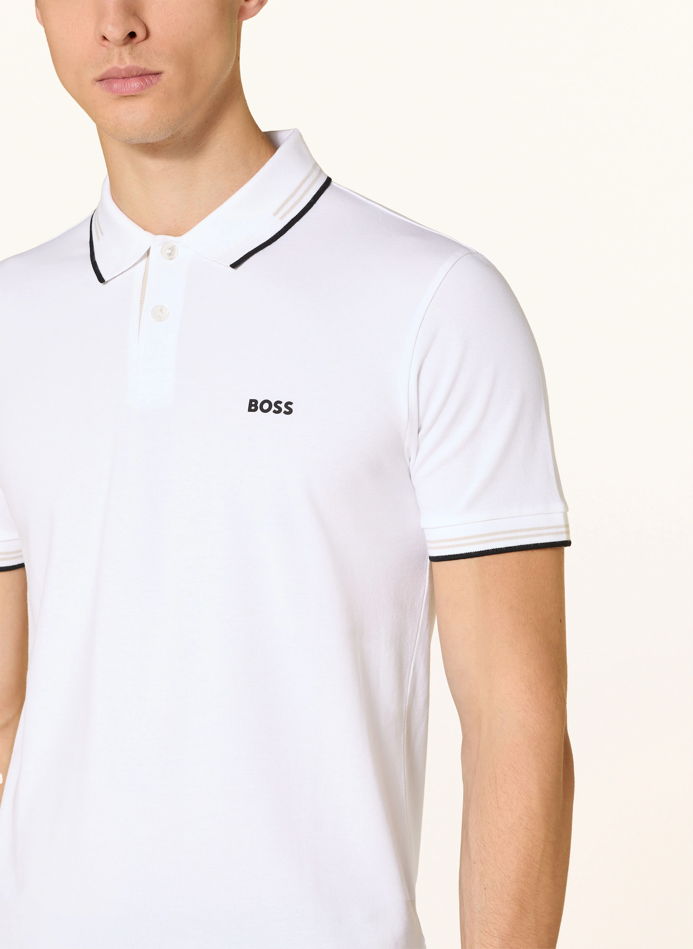BOSS Piqué-Poloshirt PAUL Slim Fit