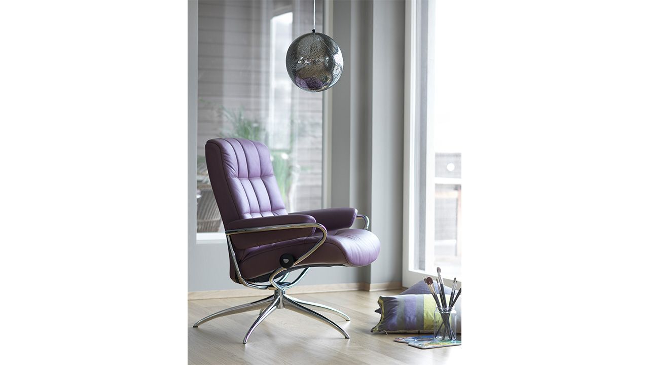 Relaxfauteuil London LowBack  | StresslessB80 x D72 x H86 cm