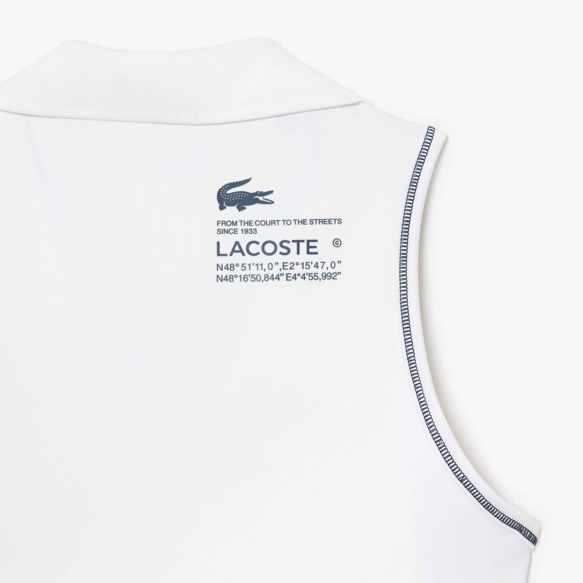Brassière Sport inspiration polo Brassières & Leggings - Blanc - Lacoste - Femme
