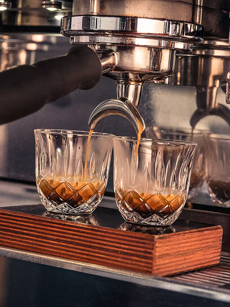 NACHTMANN Espresso Doppio Glas 2er Set NOBLESSE Barista 90ml transparent