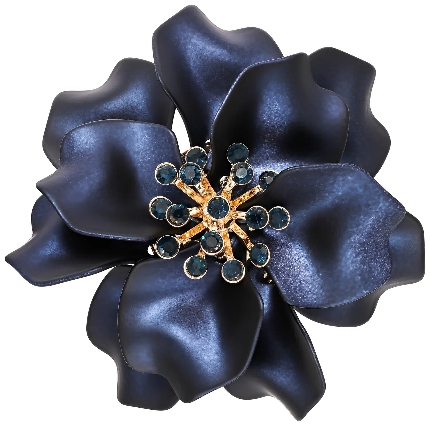 Brosche - Iridescent Blue