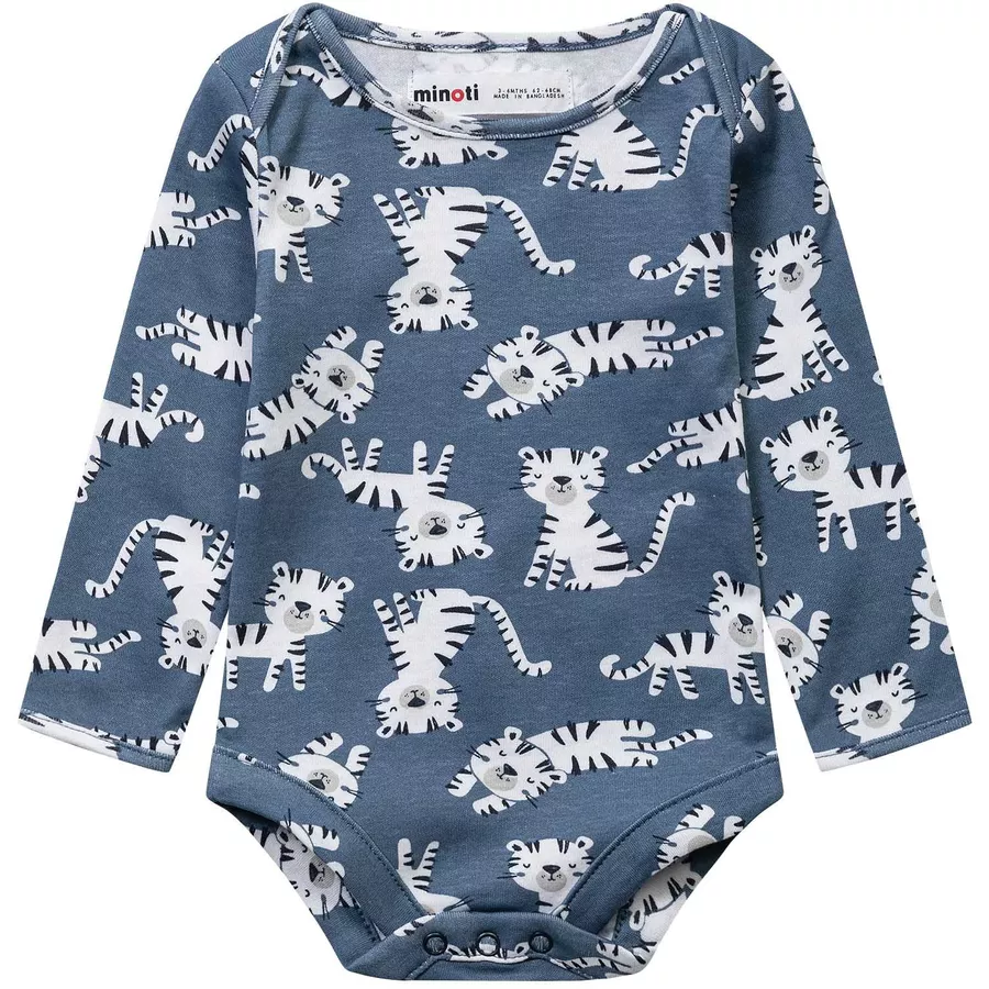 MINOTI 2er-Pack Bodys BlauDunkelblau