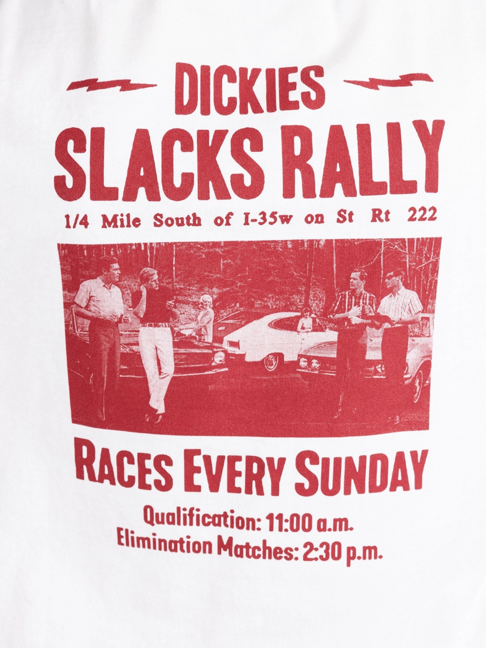 Dickies Slacks Rally T-Shirt white