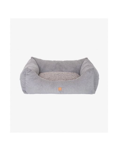 Pet & Co. Kingston Cord Double Face - Hondenmand - 120x90x30 cm Grijs Xl