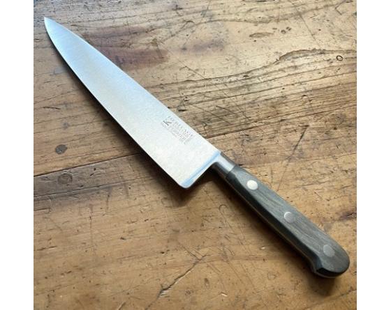 Cuisine 23 cm - bois noir - rivets inox Couteaux de cuisine professionnel