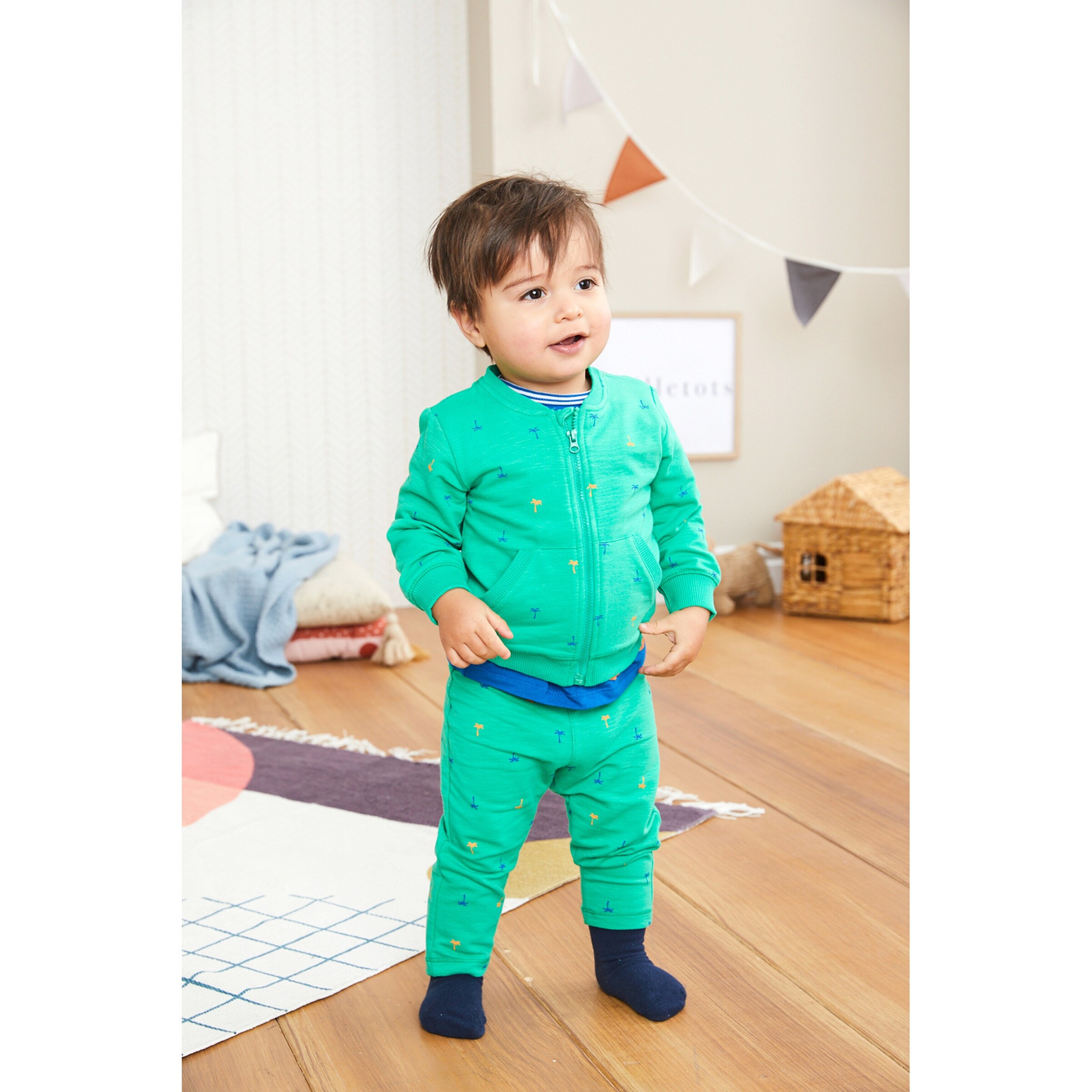 Lilletots - Captain Boys Jogginghose Palmen