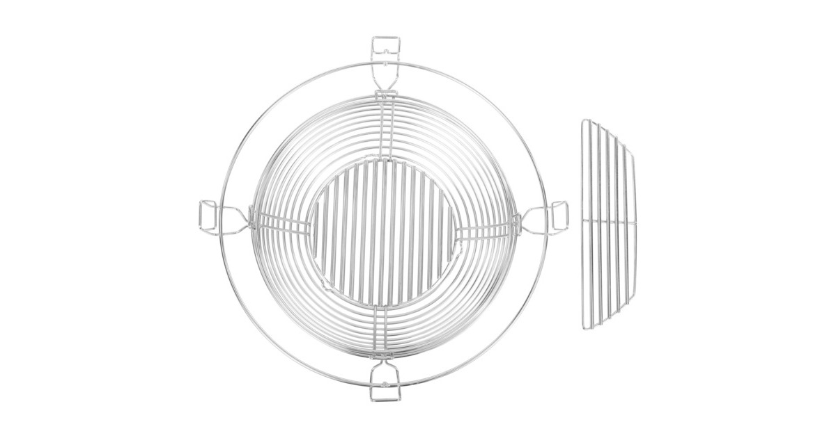 Kamado JoeHoutskoolmand voor Kamado Joe Classic kolenkorf  (Roestvrij staal)