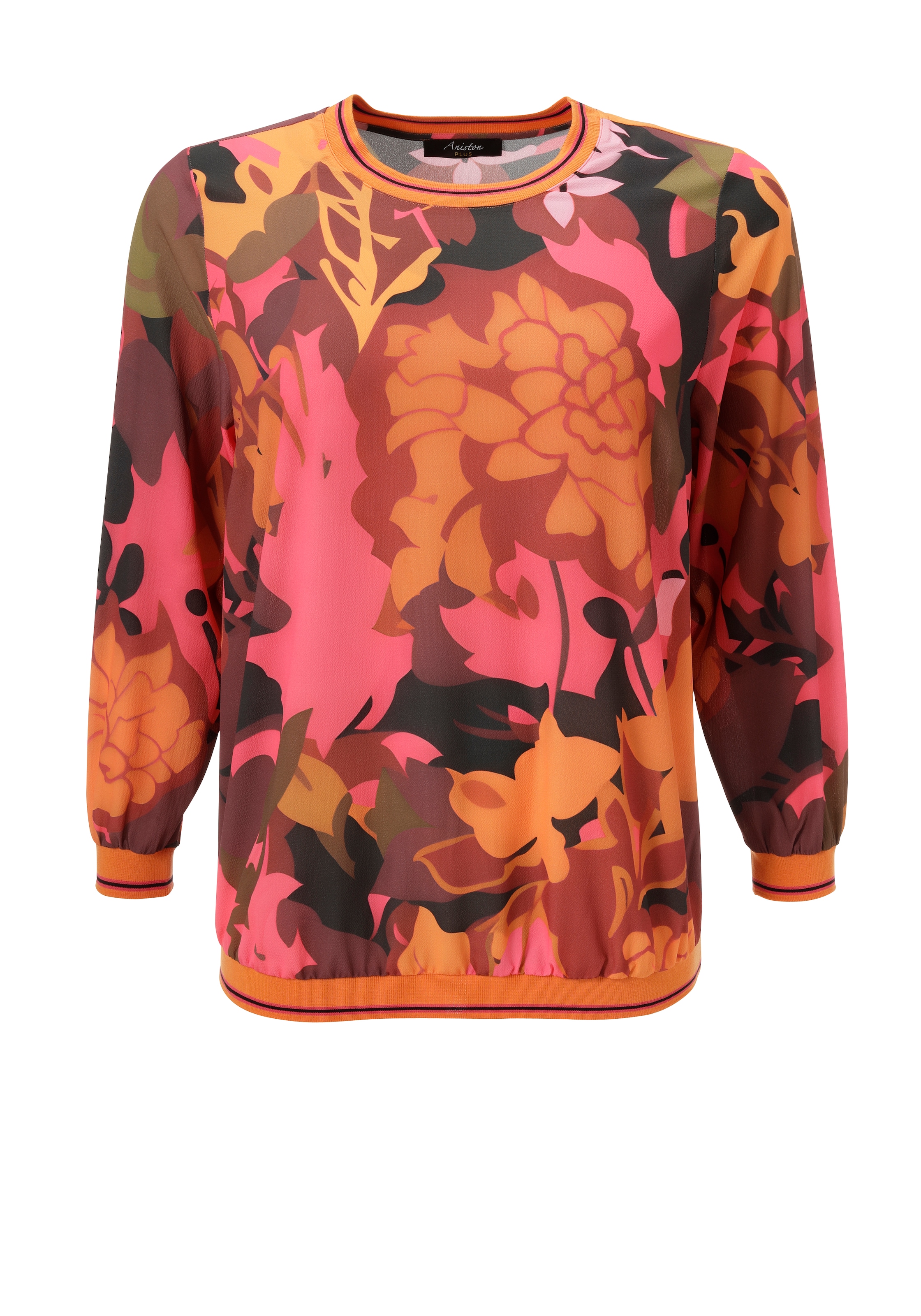 Aniston PLUS Shirtbluse , in Knallfarben - NEUE KOLLEKTION