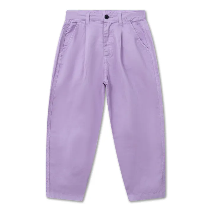 Repose AMS Pantalon Coton Bio Chino | Lavande