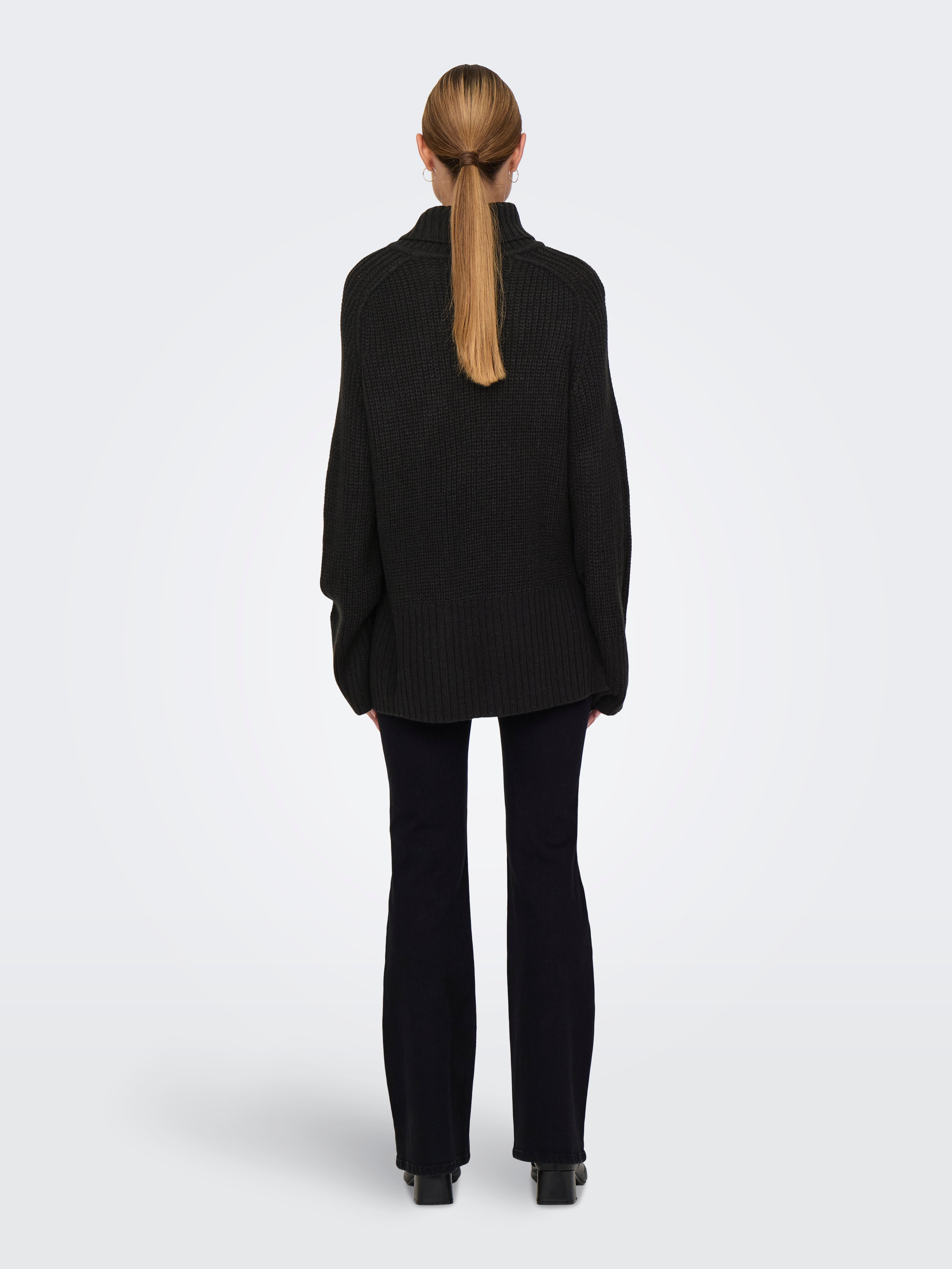 JDYJUSTY Strickpullover Black