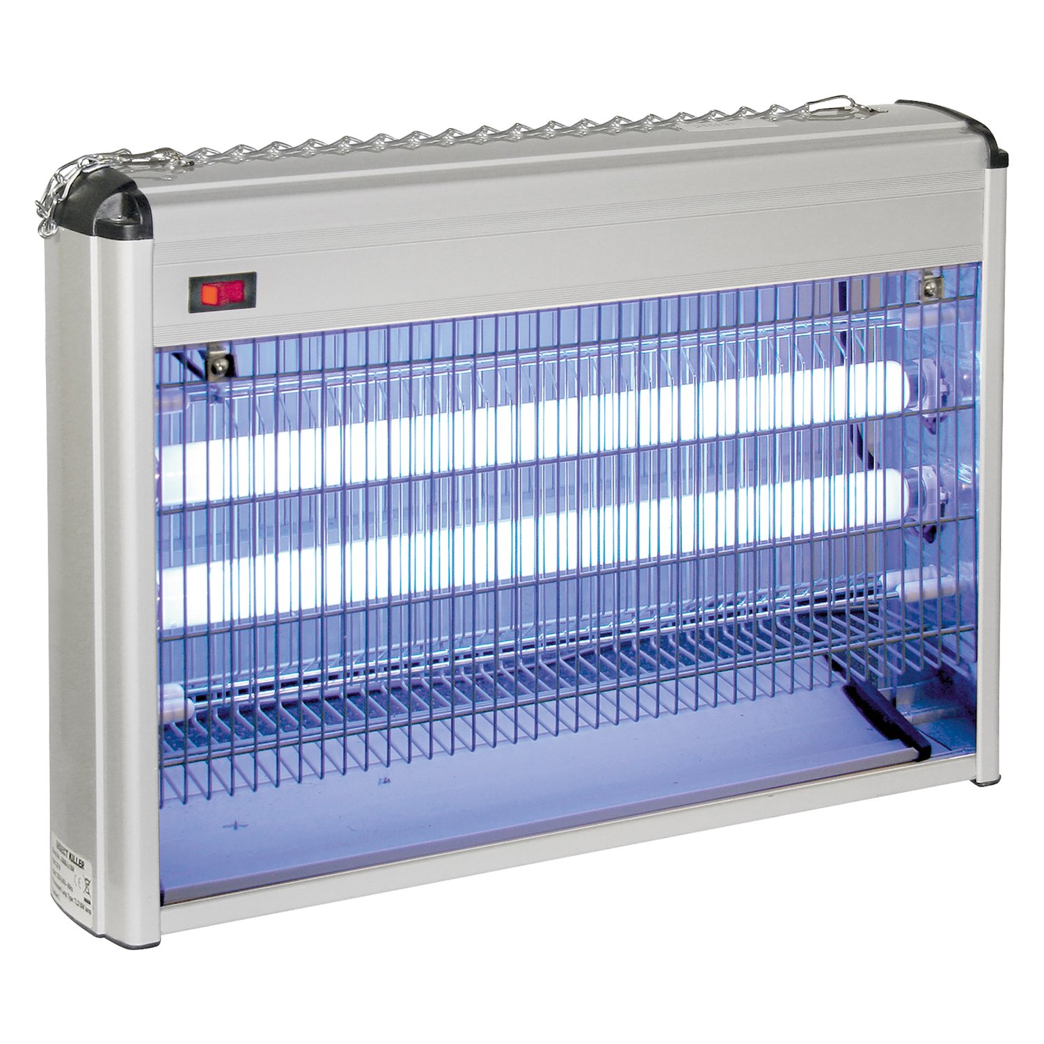 KERBL Elektrischer Fliegenvernichter EcoKill  - 2 x 15 Watt