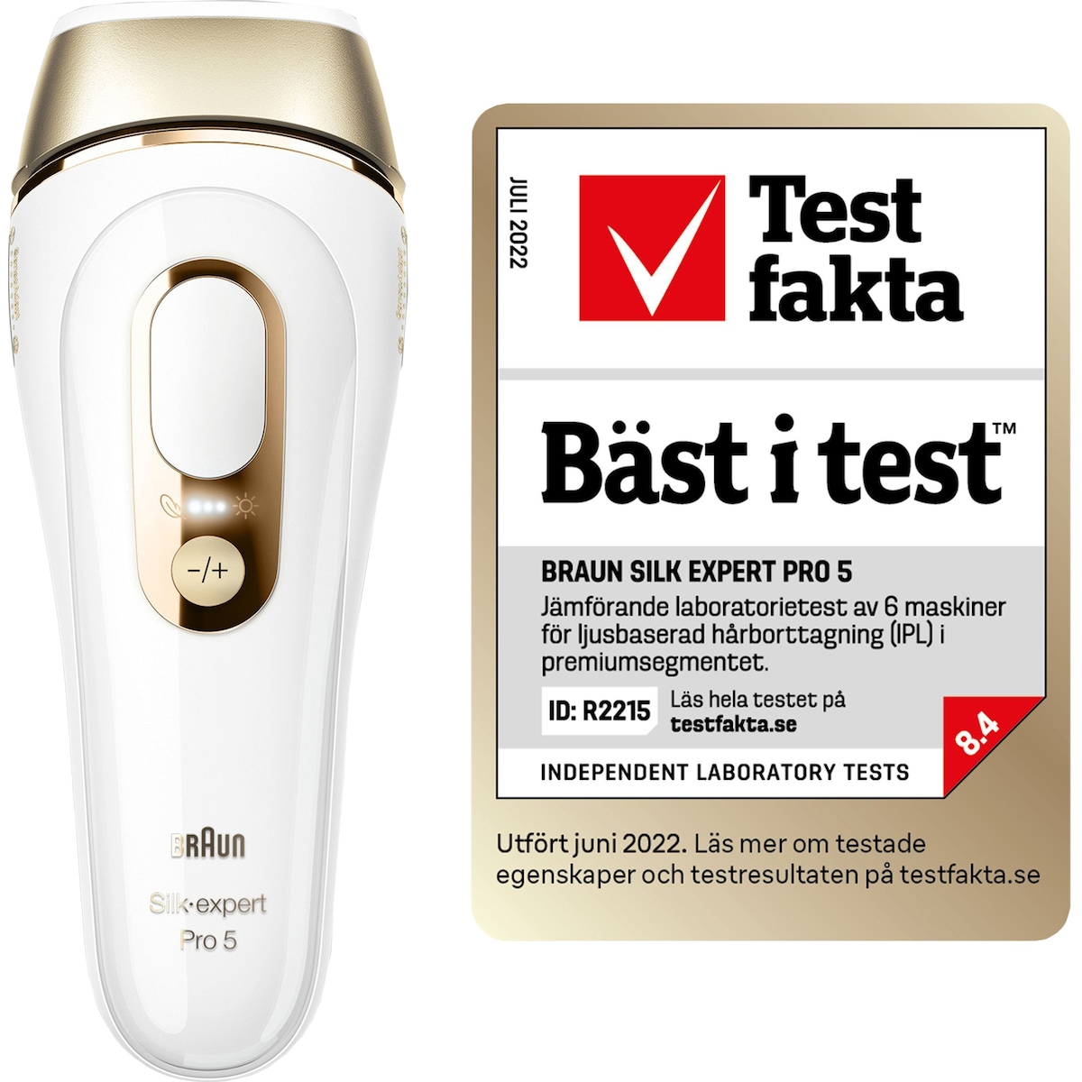 Braun Silk-Expert Pro 5 lysbasert hårfjerning PL5243