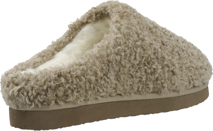 Bianco BIASWEETIE Slip In Faux Shearling Taupe