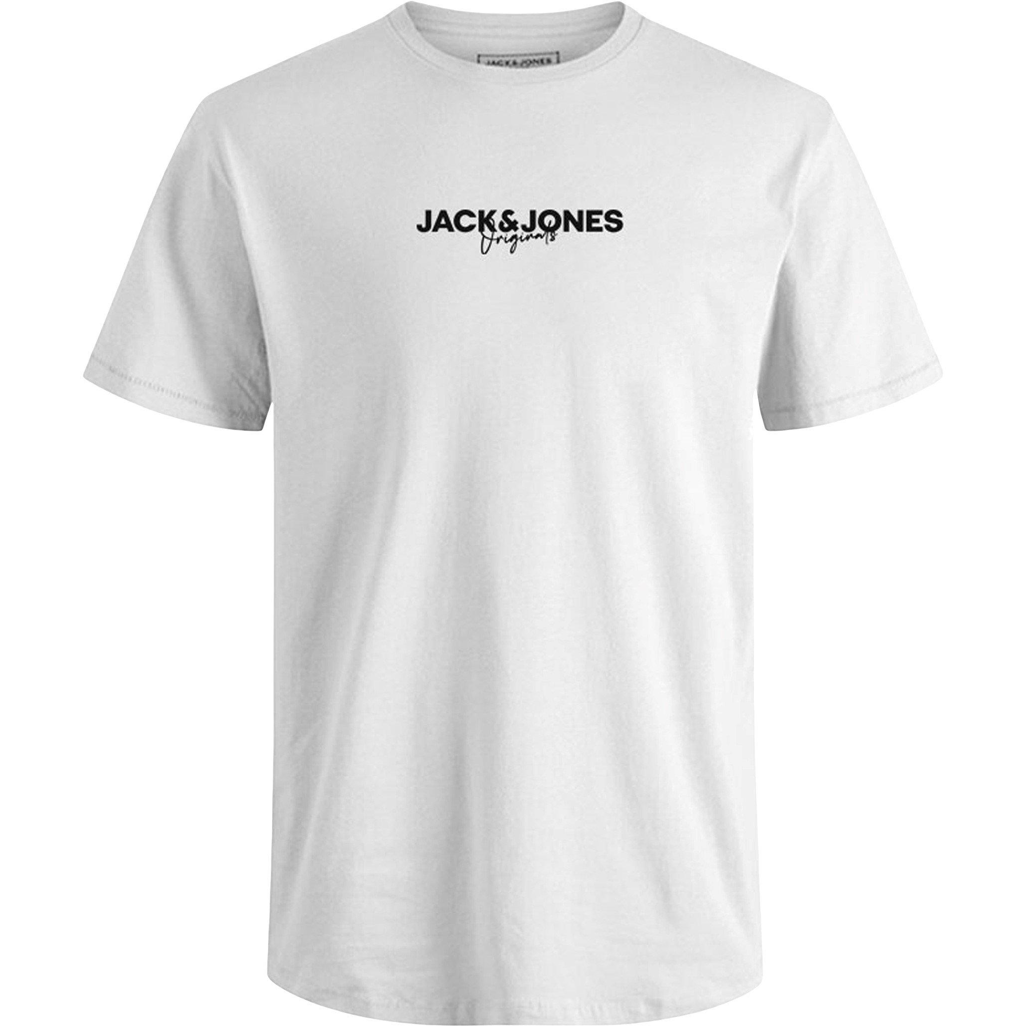 Jack and Jones 5 Pack Short Sleeve T Shirt Mens