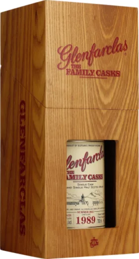 GLENFARCLAS VINTAGE 1989 FAMILY CASKS 70CL