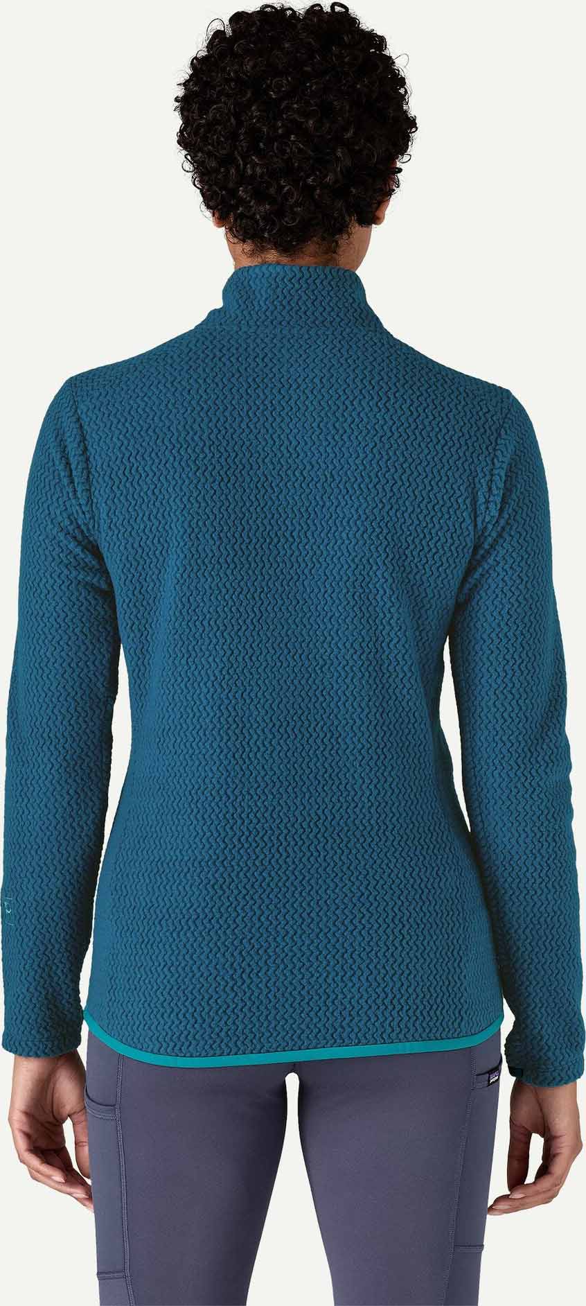 R1 Air Zip Neck Dame Lagom Blue