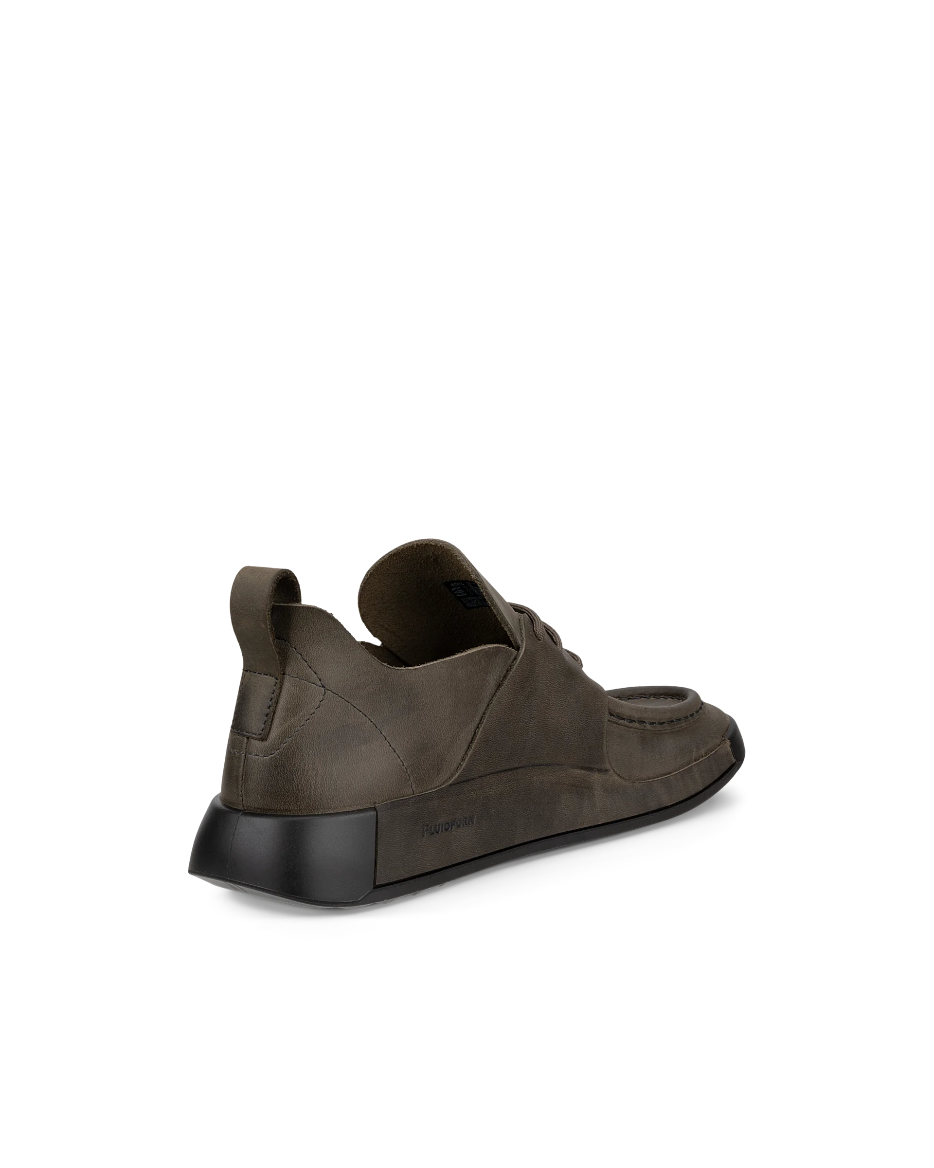 ECCO COZMO SHOE M Herren Nubuk-Schnürschuh Grau