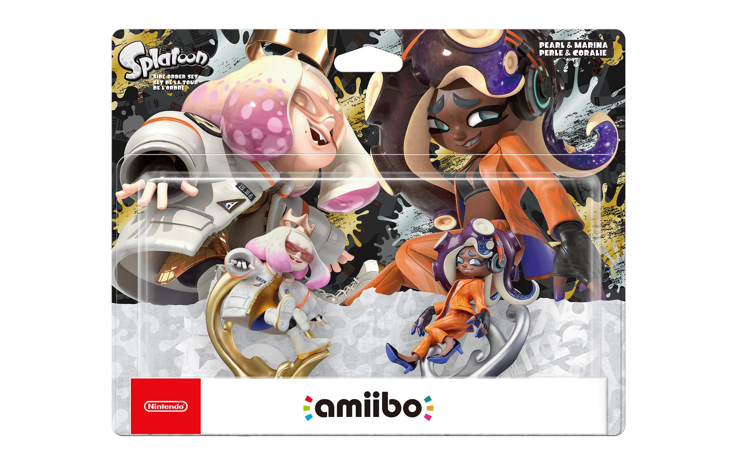 amiibo Splatoon 3 Ruf zur Ordnung Set Perla & MarinaInteraktive Spielbegleiter mit überraschenden Funktionen