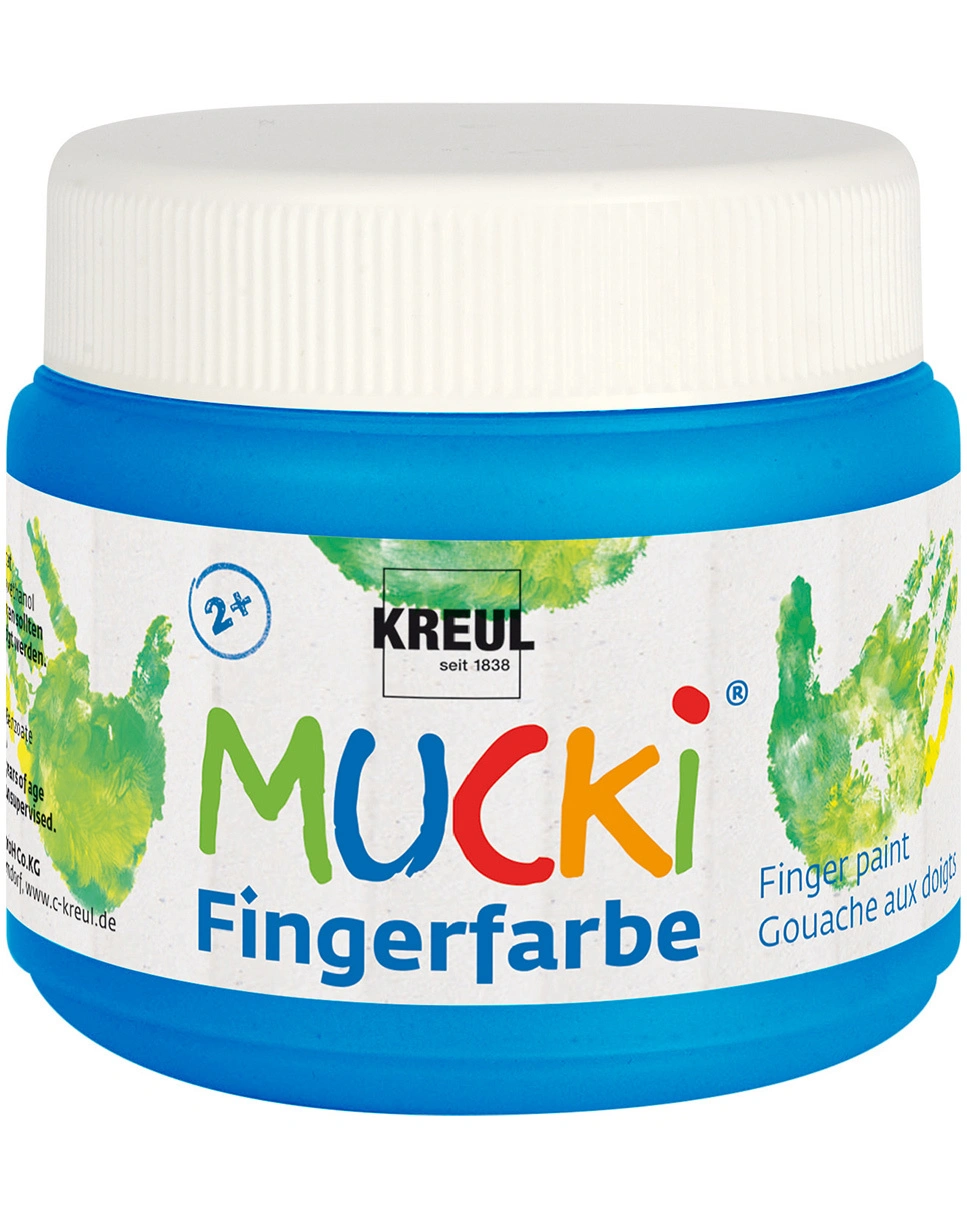 MUCKI Fingerfarben, 4er-Set