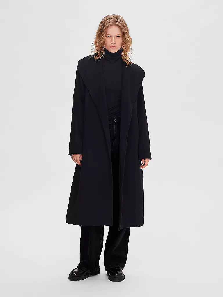 SELECTED FEMME Wollmantel SLFROSA  schwarz