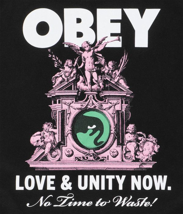 Obey Love & Unity T-Shirt (black) online kaufen | skatedeluxe