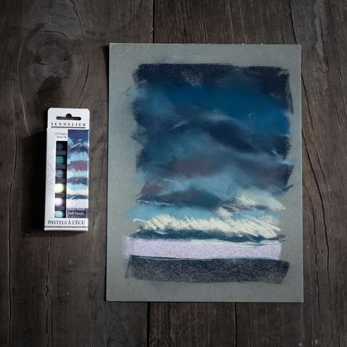 SENNELIER PASTELS À L'ÉCU Künstlerpastelle, themenbasierte 6er-Sets