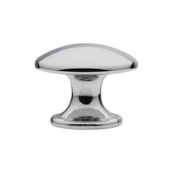 Knop Sophia chroom glans 25mm