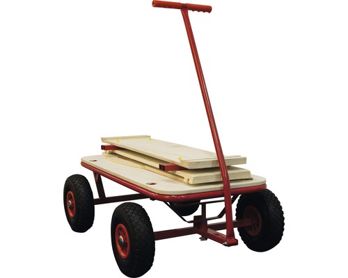 Sunny Billy houten wagen, rood