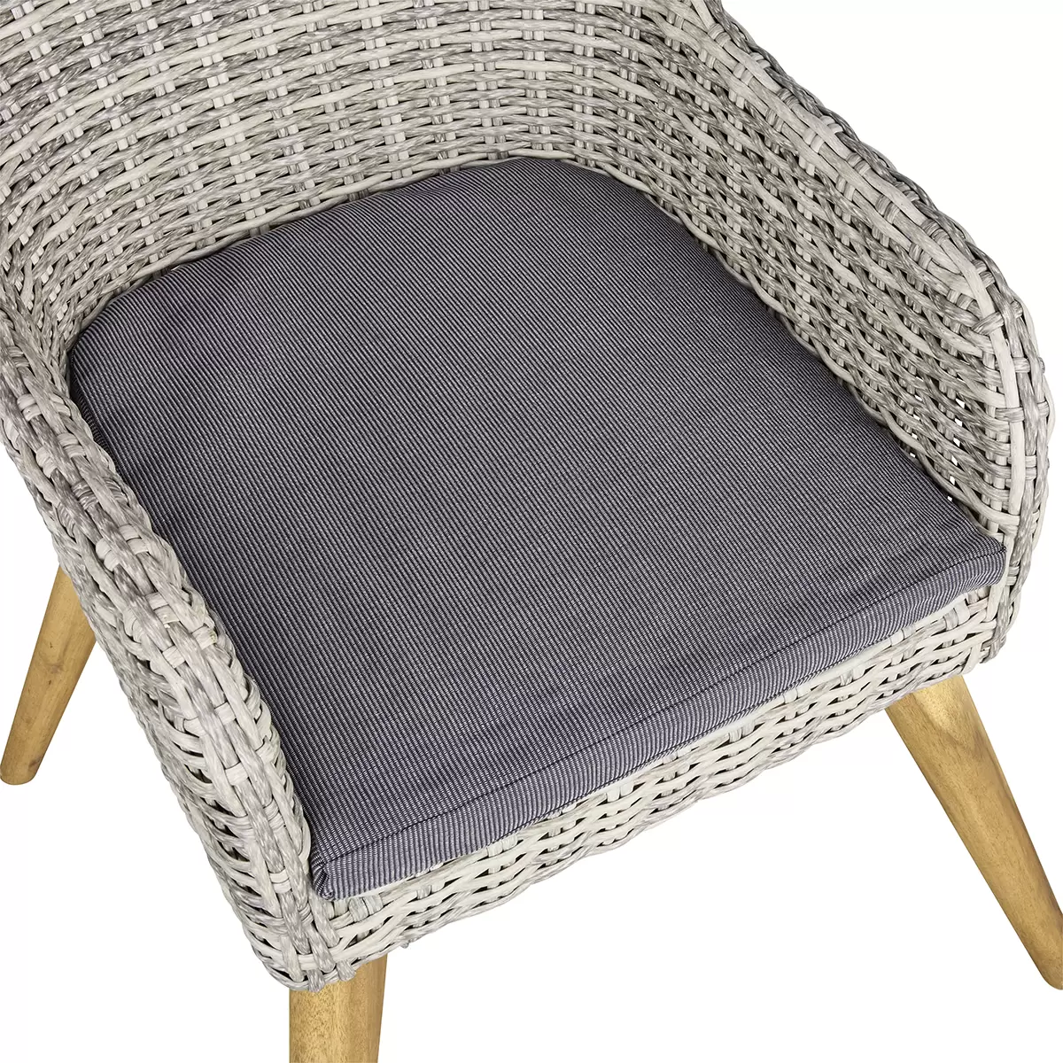 Beldano Gartengarnitur Oslo 7-teilig braun,hellbraun,natur