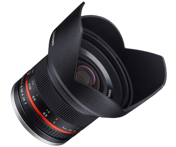 Samyang - Vidvinkelobjektiv - 12mm - f/2.0 NCS CS - Fujifilm X-fatning - til Fujifilm X-serien
