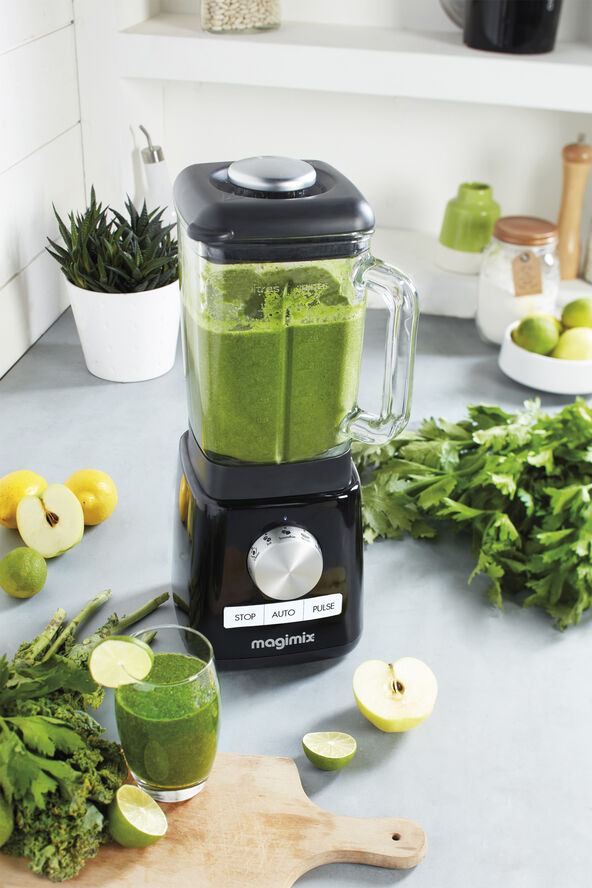 Magimix Power blender sort 1,8 liter Sort, transparent