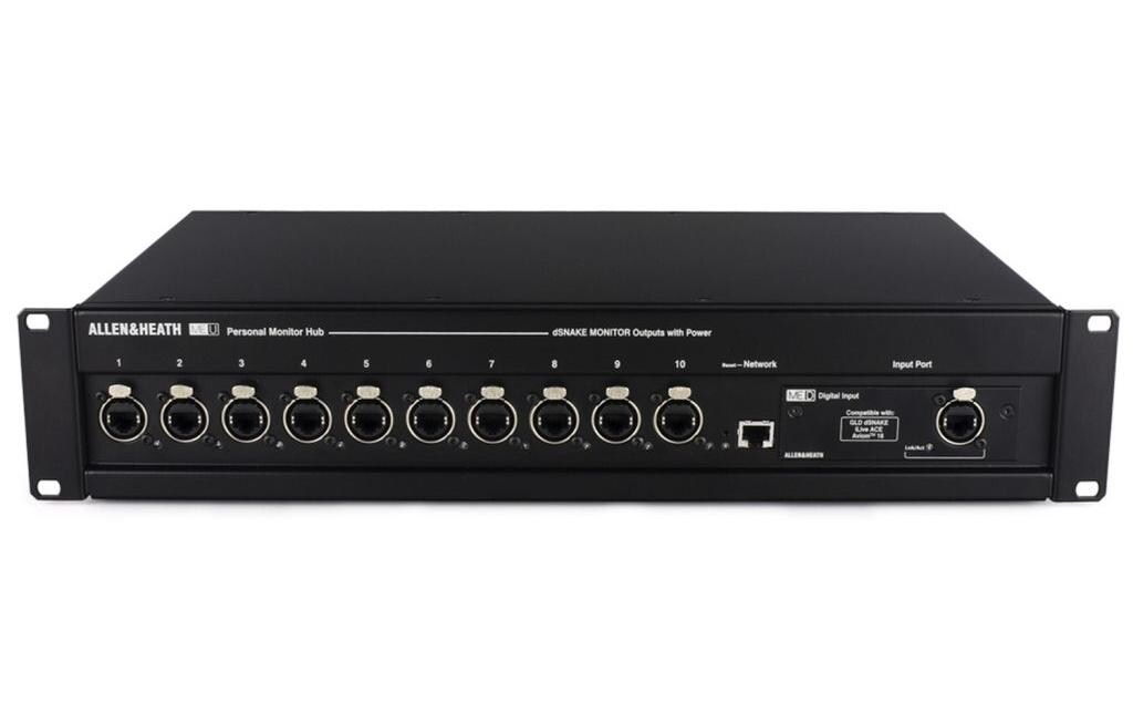 ME-U<br>10-Port PoE Monitor Hub zum parallelen Anschluss