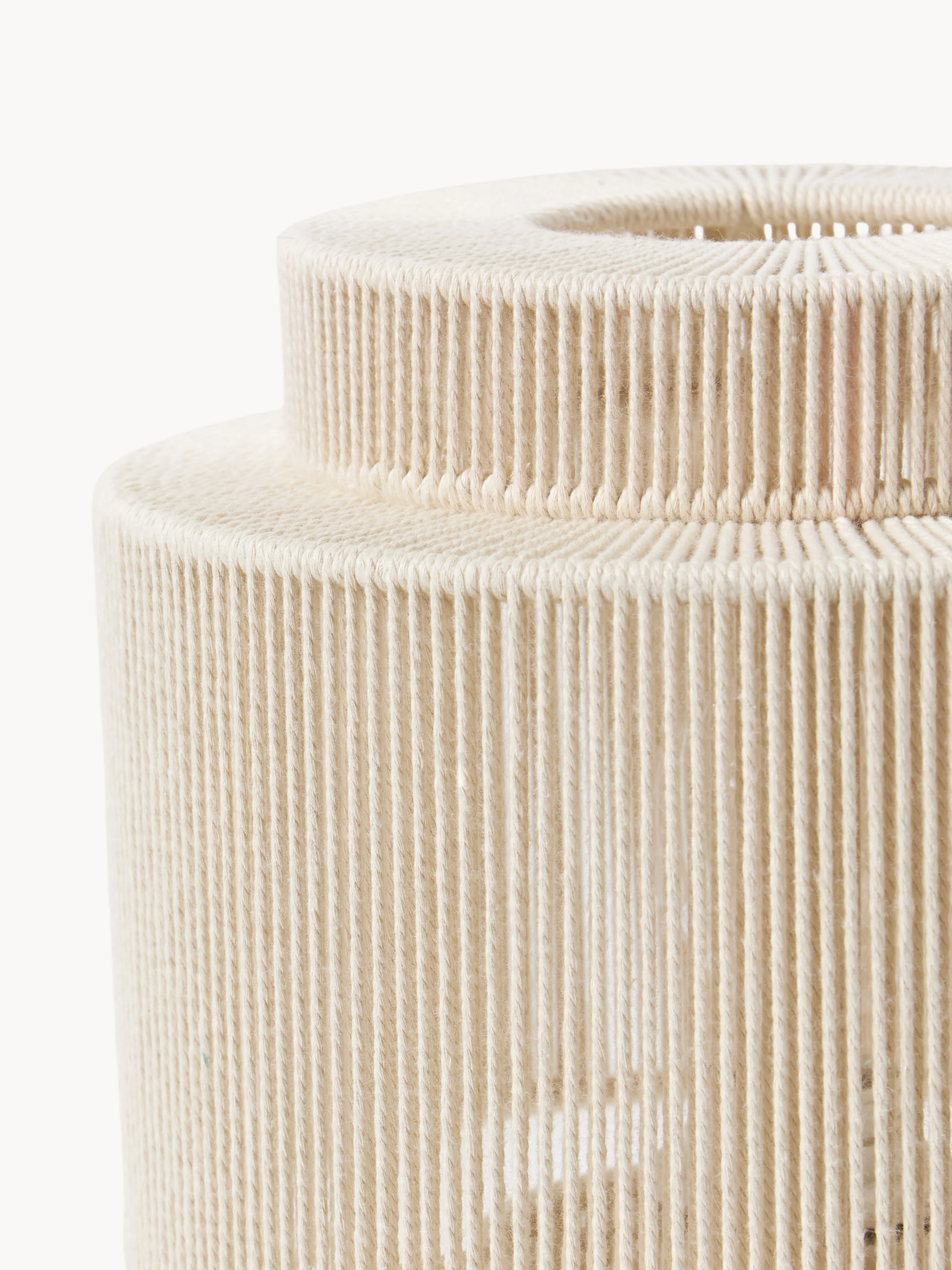 Tafellamp Lace van linnen draad