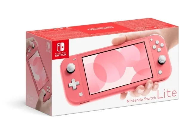 Nintendo Switch Lite - Håndholdt spillekontrolenhed - Koral