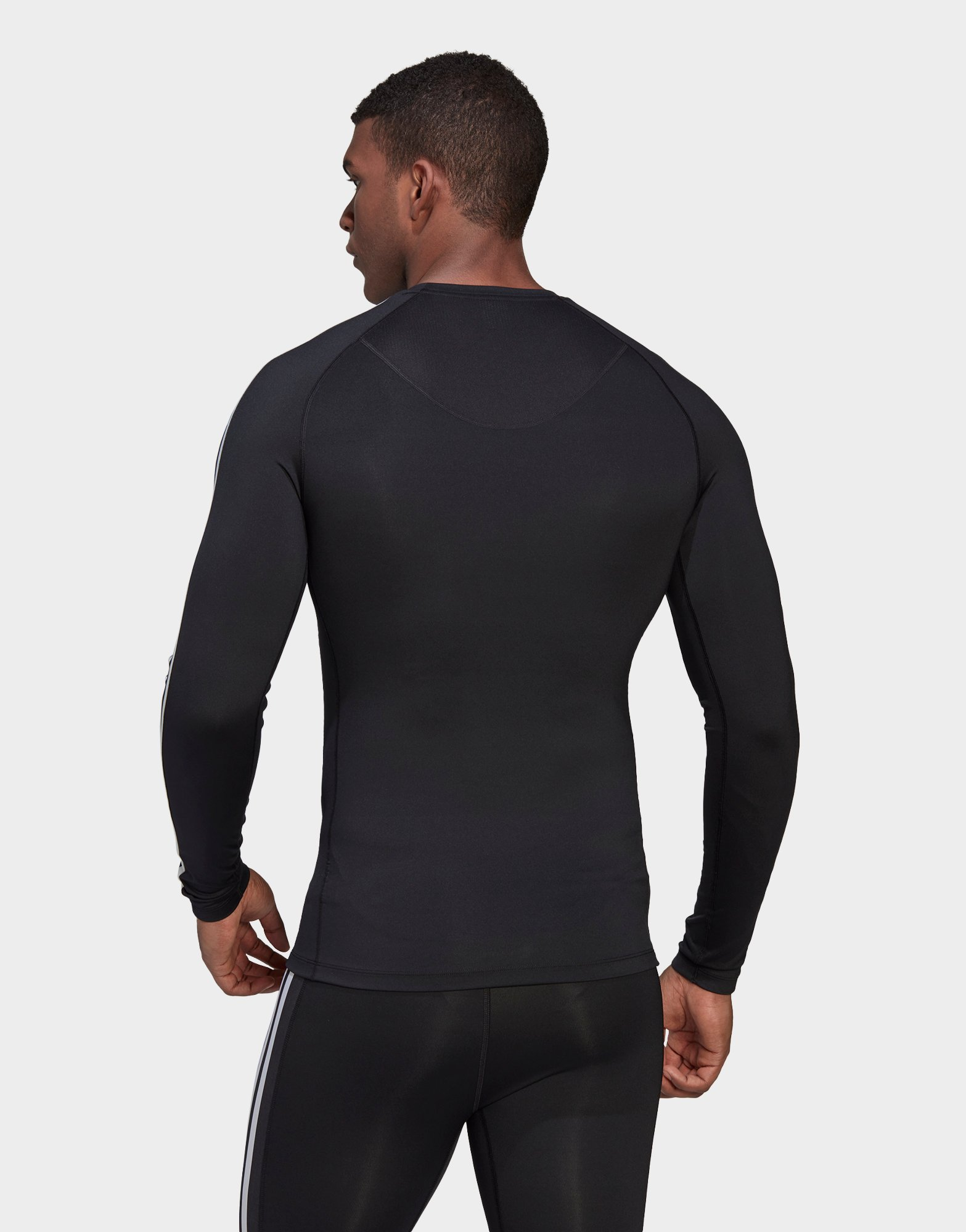 adidas T-shirt à manches longues Techfit 3-Stripes Training