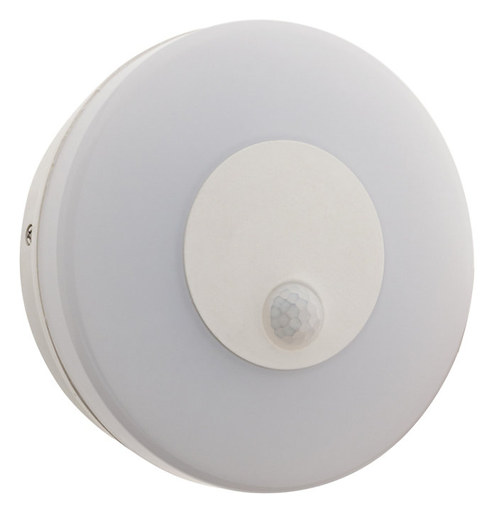 Applique murale extérieur LED intégrée IP65 12W 840lm l.17 x H.17 x P.5,5 cm blanc