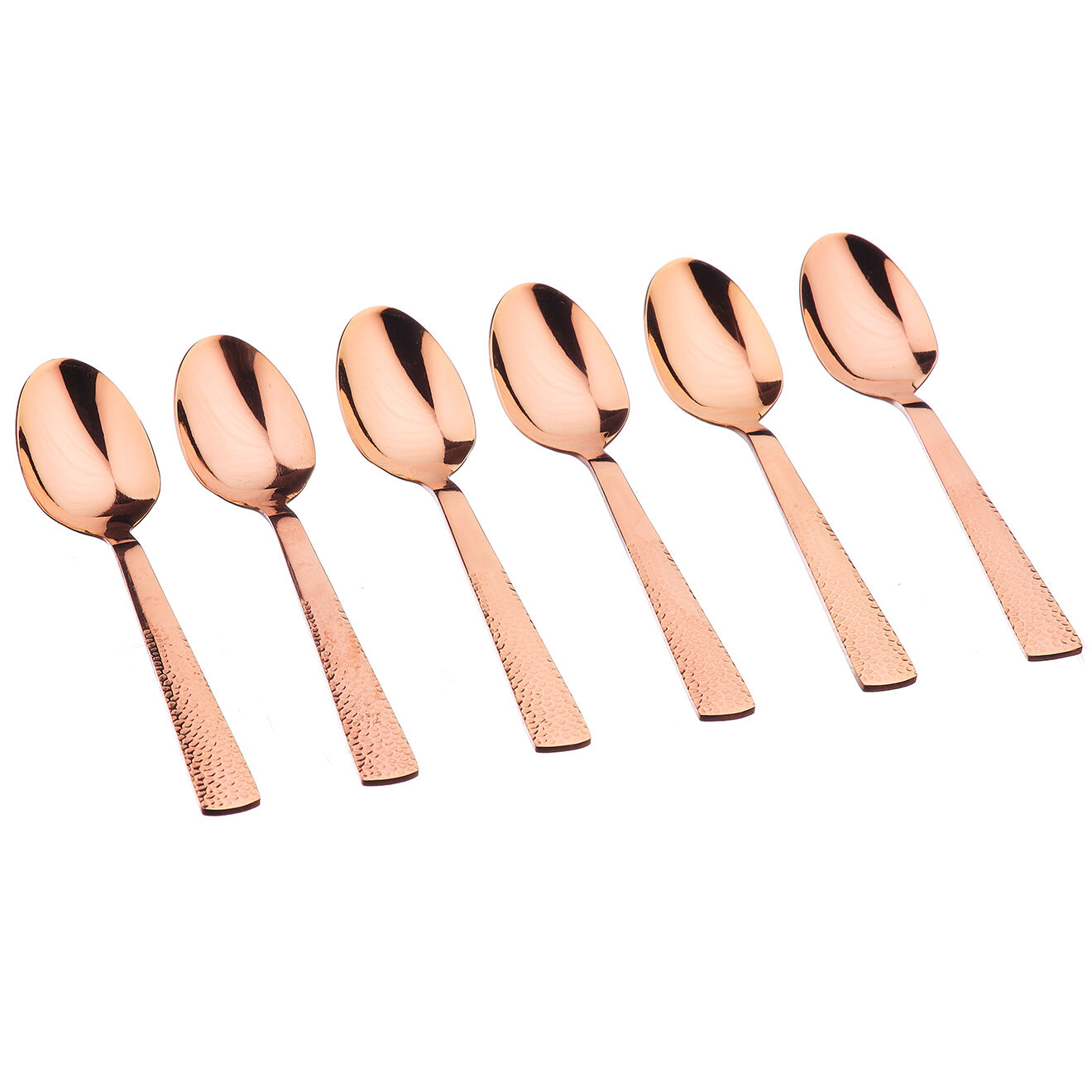 Bjorn 6 Petites cuillères Finn cuivrées