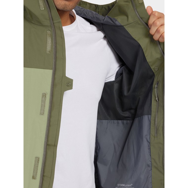 Didriksons Grit Usx Jacket 3 Deep Green
