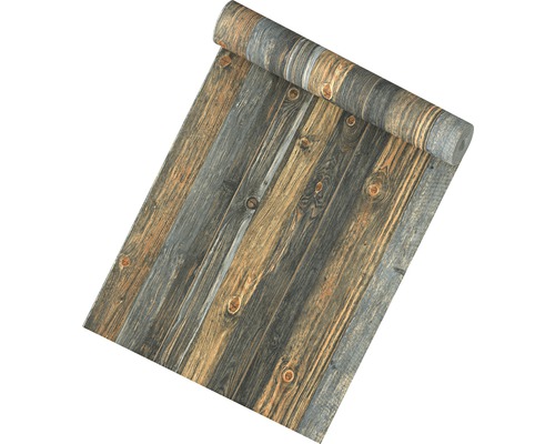 Vliesbehang 9086-12 Best of Wood'n Stone hout 3 bruin