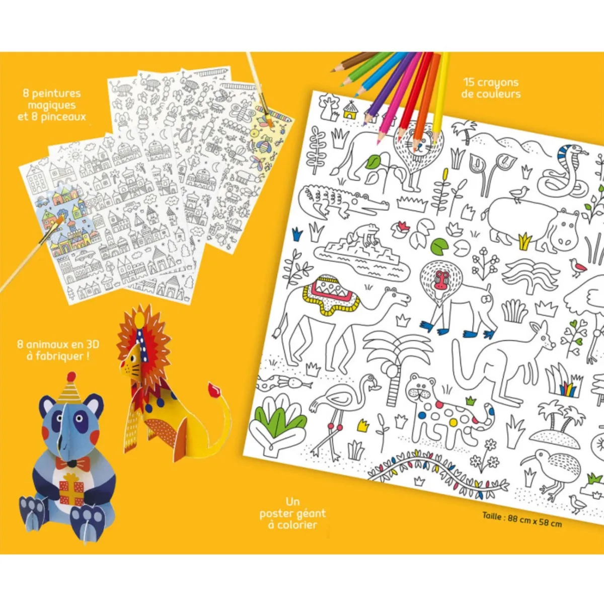 Auzou Mon Coffret D'anniversaire - Je Fête Mes 4 Ans !