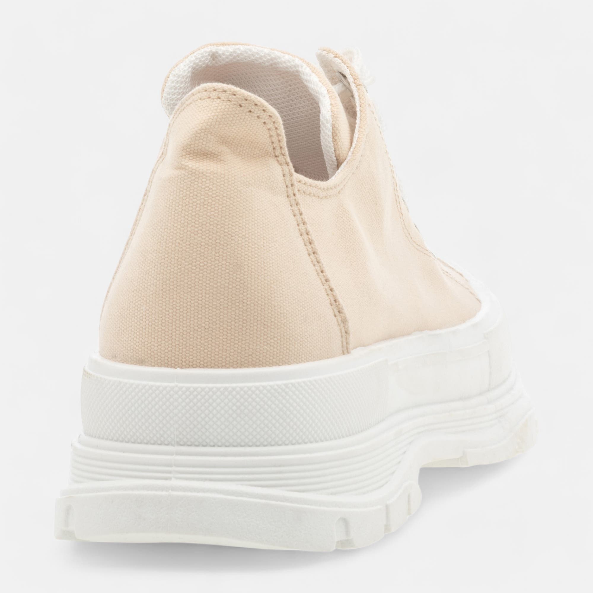 Baskets en toile Femme beige
