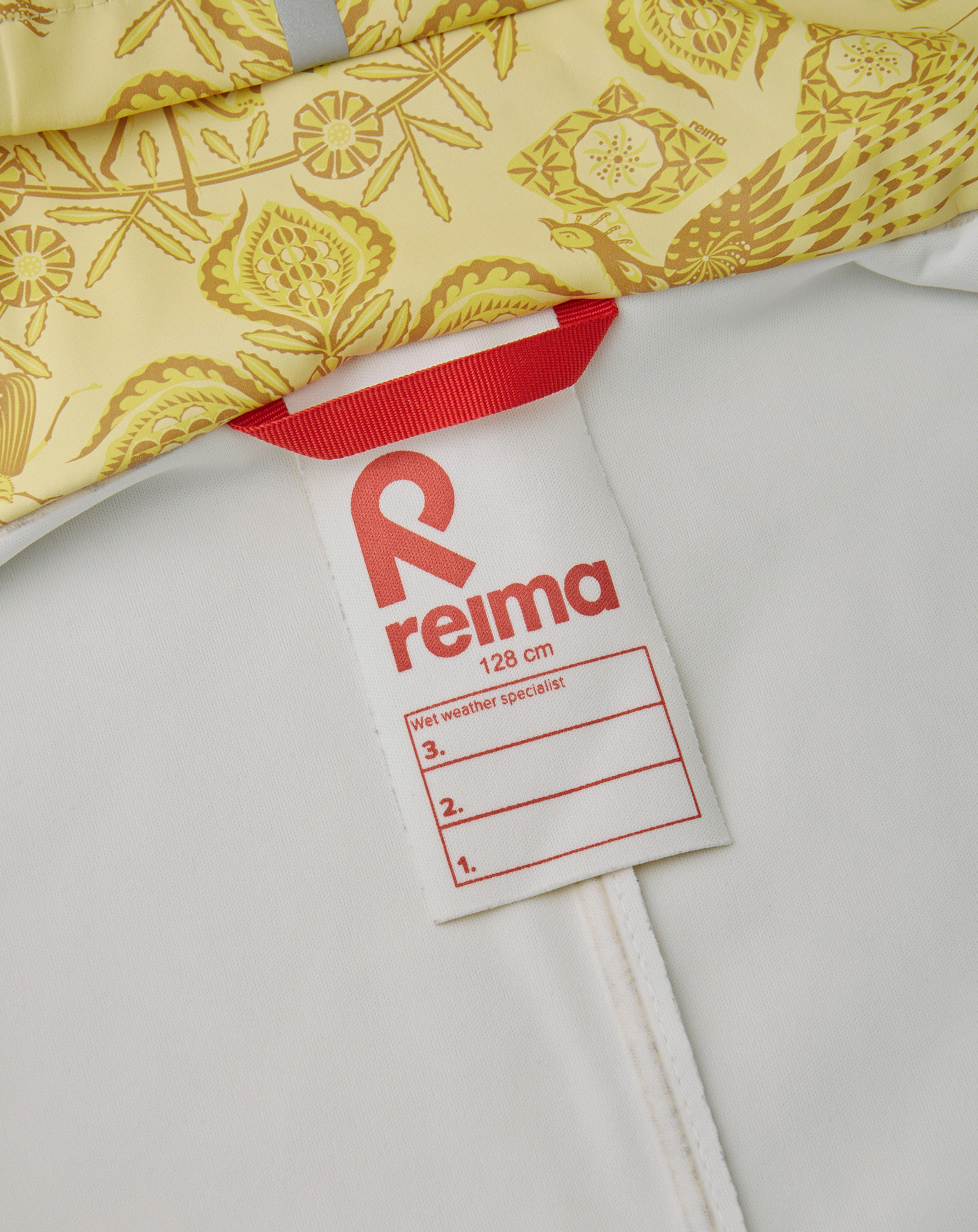 Regenjacke VATTEN in light banana
