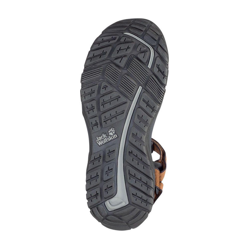Jack Wolfskin LAKEWOOD RIDE - Sandales Homme brown/black
