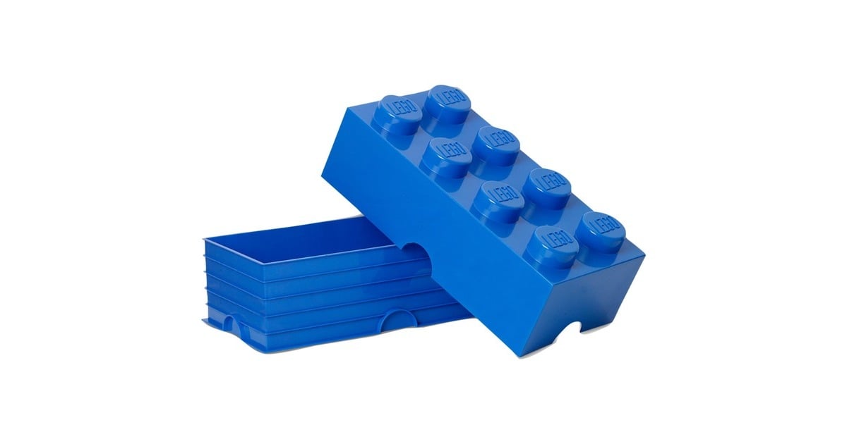 Room CopenhagenLEGO Storage Brick 8 Blauw opbergdoos  (Blauw)