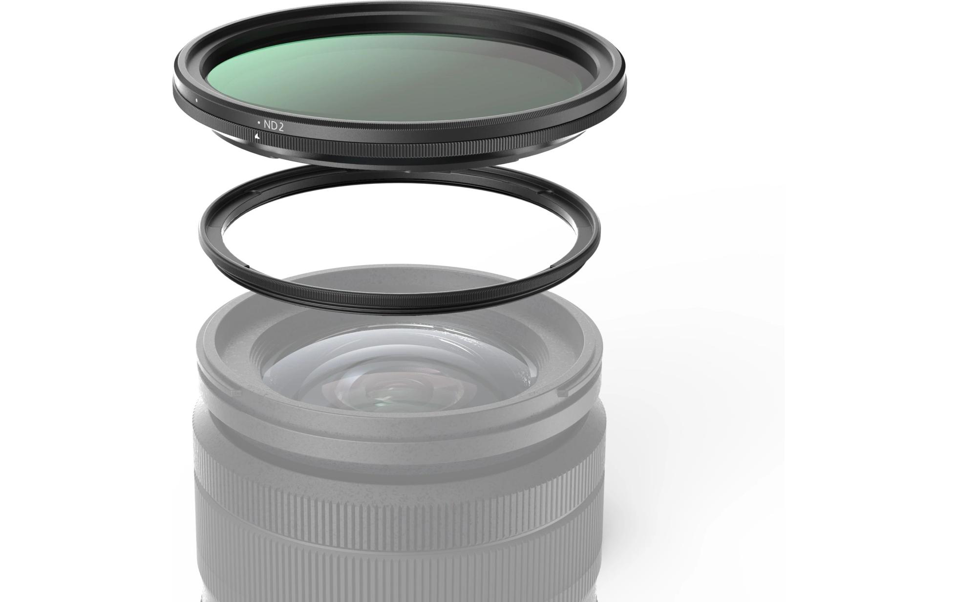 5-in-1-Ansteckfilter-Set<br>Wichtige Filter für Videoaufnahmen mit Adapterringen und magnetischer Abdeckung