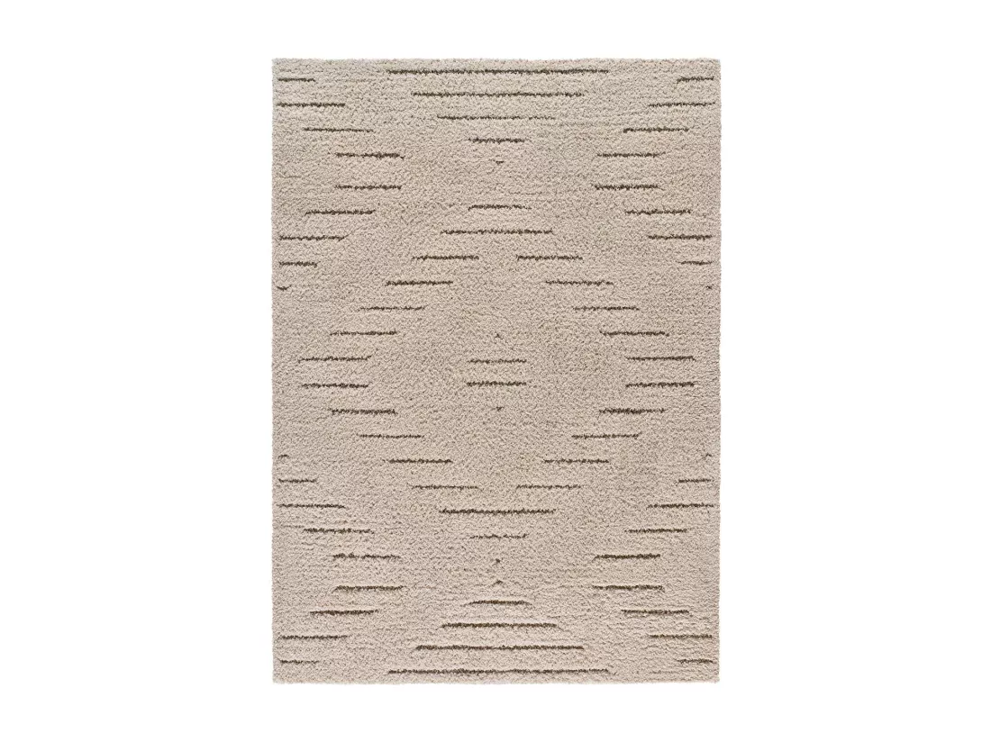 Tapis intérieur - shaggy - crème - 200 x 290 cm - ATESA