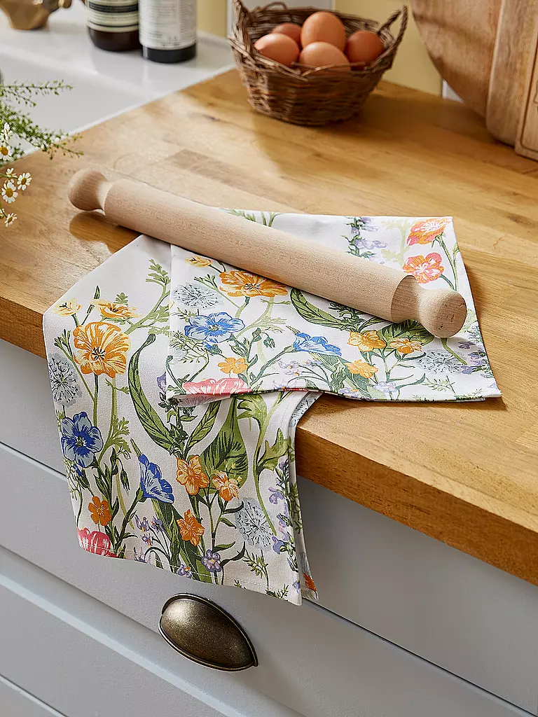 ULSTER WEAVERS Geschirrtuch 45x75cm Cottage Garden bunt