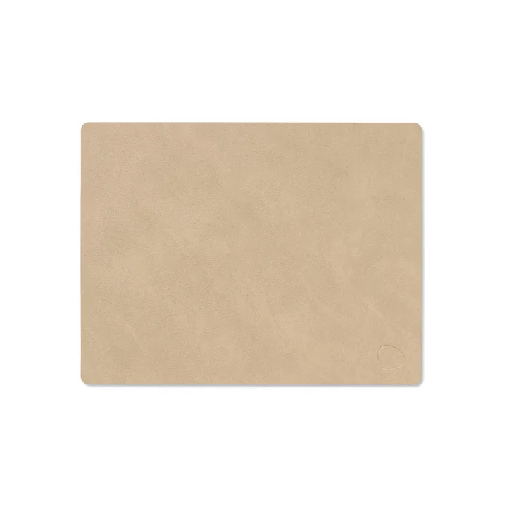 Lind DNA - Tischset Square M, 34.5 x 26.5 cm, Nupo sand