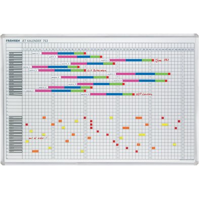 Tableau planning calendrier annuel 'JETKALENDAR'
