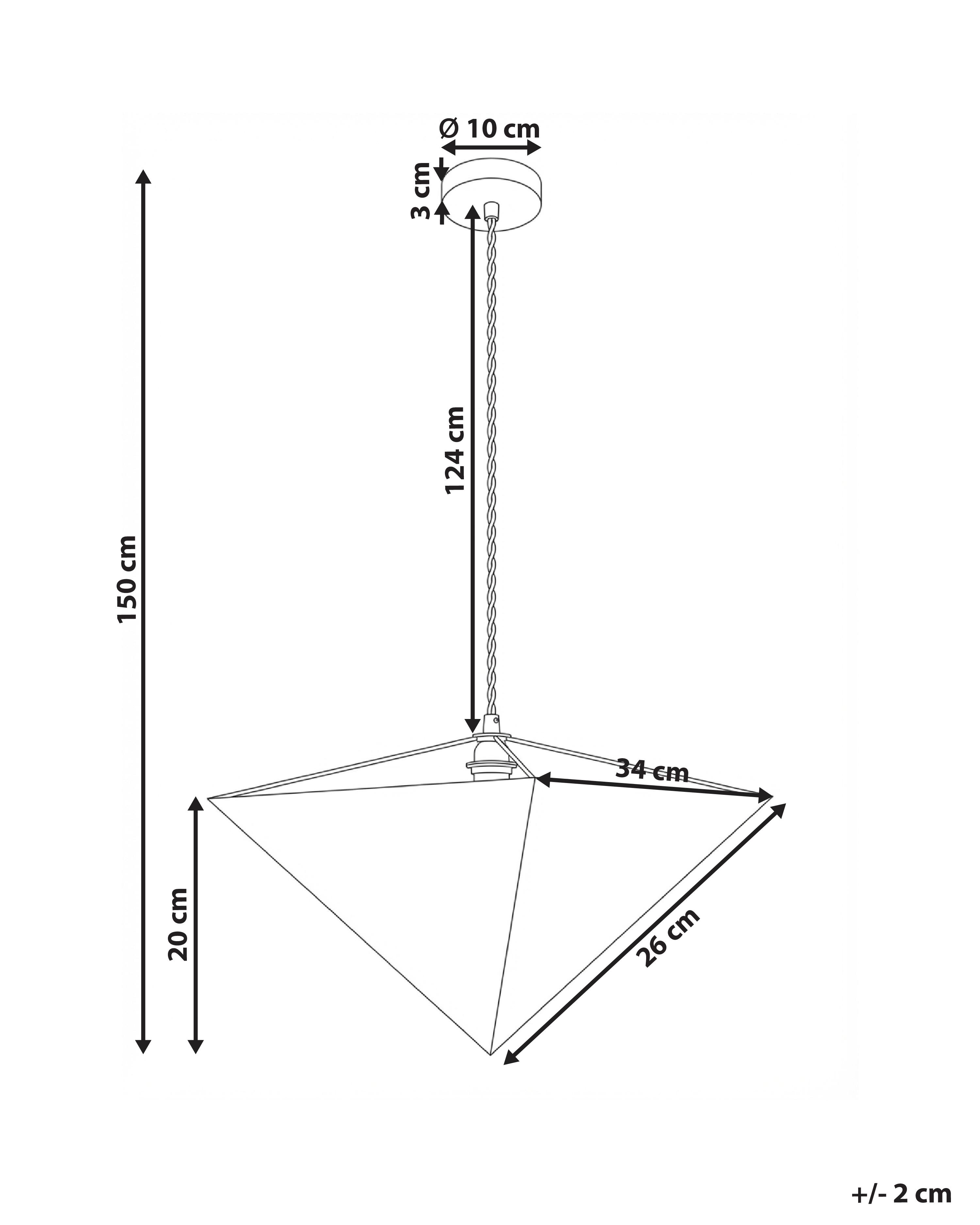 Hanglamp DUDO Beige